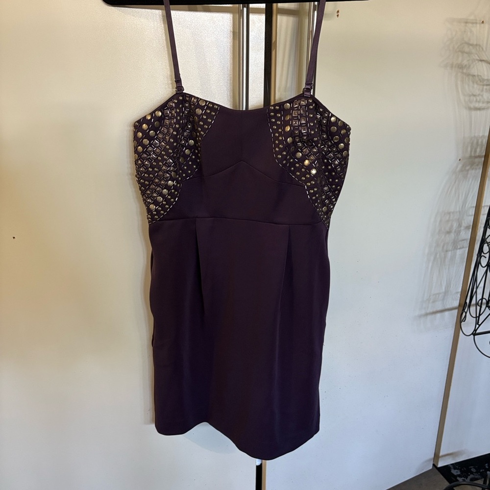 Gently use purple size Large purple dress. Comes from smoke/pet free home